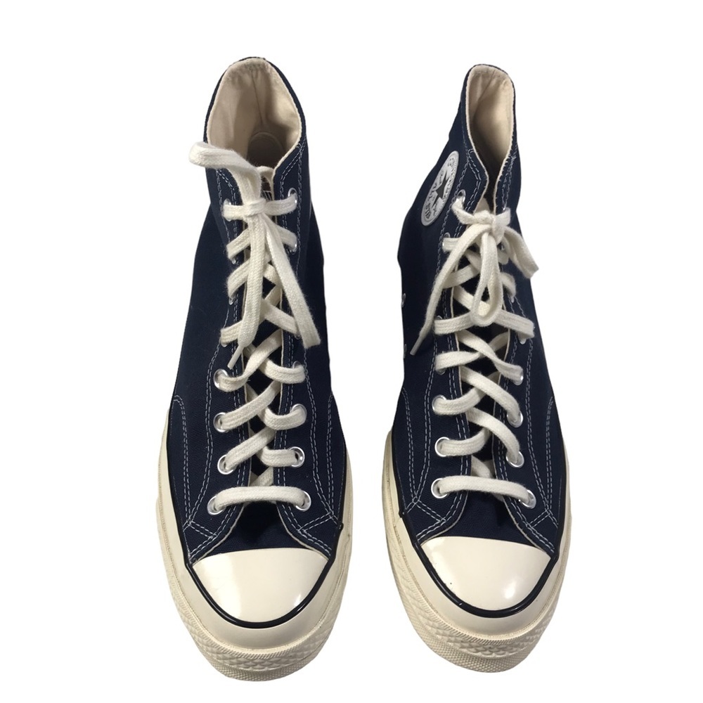 Converse Chuck 70 Hi Midnight Navy/Egret/Black Sneakers men’s size 11.5 - Picture 3 of 9